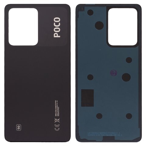 Задняя крышка Xiaomi Poco X5 Pro, черная, Original (PRC) | корпус, панель аккумулятора, АКБ, батареи