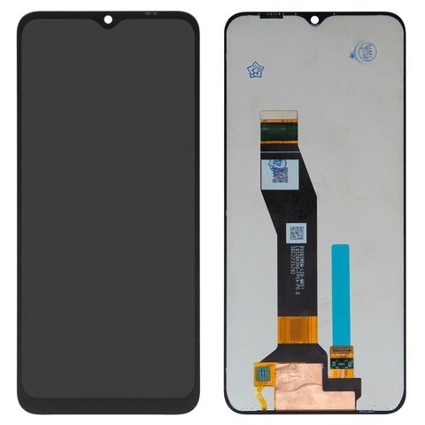 Дисплей Motorola Moto E13, XT2345, черный | с тачскрином | Original (PRC) | дисплейный модуль, экран, монитор