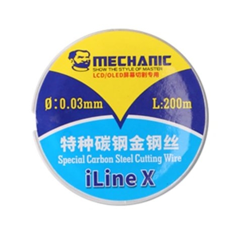 Струна отклеивания стекла Mechanic iLine X, 0,03 мм, 200 м