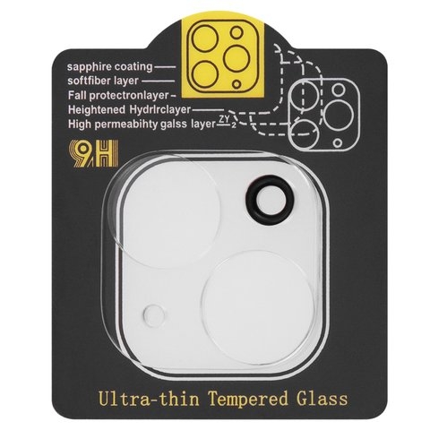 Закаленное защитное стекло камеры для Apple iPhone 14, iPhone 14 Plus, 0,2 мм 9H, heaven