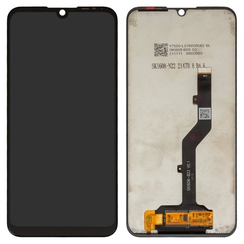 Дисплей ZTE Blade A51 Lite, чорний | з тачскріном | Original (PRC), SKI651-B69 V0.1 | дисплейный модуль, экран