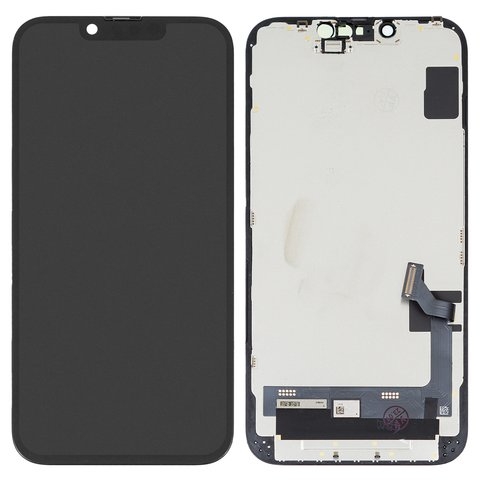 Дисплей Apple iPhone 14, черный | с тачскрином | High Copy, OLED | дисплейный модуль, экран