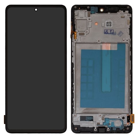Дисплей Samsung SM-M536 Galaxy M53, черный | с тачскрином | с передней панелью | High Copy, OLED | дисплейный модуль, экран