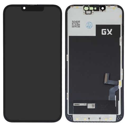 Дисплей Apple iPhone 13, черный | с тачскрином | High Copy, AMOLED, GX, в фирменной коробке | дисплейный модуль, экран