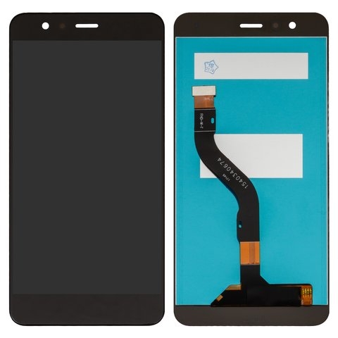 Дисплей Huawei P10 Lite, черный, без логотипа, без рамки, High Copy, WAS-L21/WAS-LX1/WAS-LX1A 