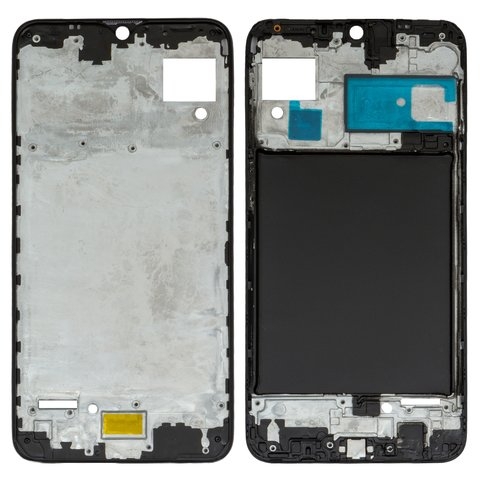 Рамка (основа) крепления дисплея Samsung SM-A105 Galaxy A10, M105 Galaxy M10, High Copy, черная