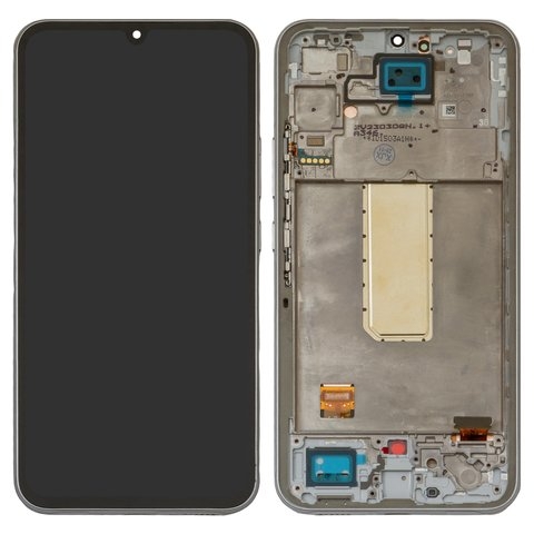 Дисплей Samsung SM-A346 Galaxy A34, сріблястий | з тачскріном | в передній панелі | Original (PRC) | дисплейный модуль, экран