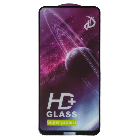 Закаленное защитное стекло Nokia 5.4, совместимо с чехлом, Full Glue, черный, cлой клея нанесен по всей поверхности стекла