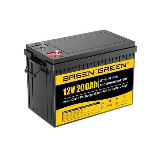 Акумулятор Basen BG12200, LiFePO4, 12 В, 200 Ач, Bluetooth | АКБ, батарея, аккумулятор