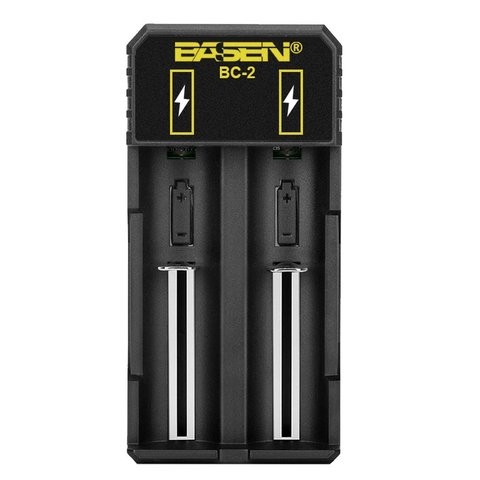 Зарядное устройство Basen BC-2, для Li-ion аккумуляторов, вход 5В 1A