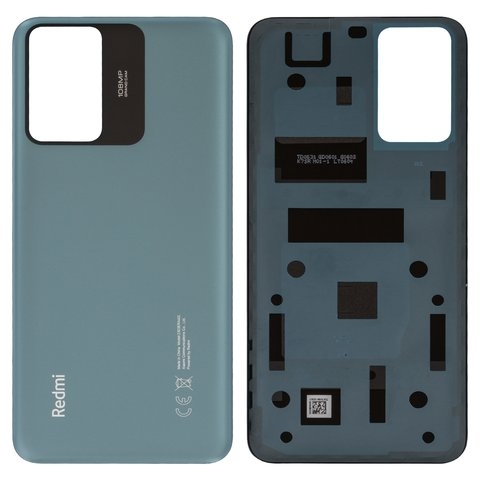 Задняя крышка Xiaomi Redmi Note 12S, голубая, ice, синяя 