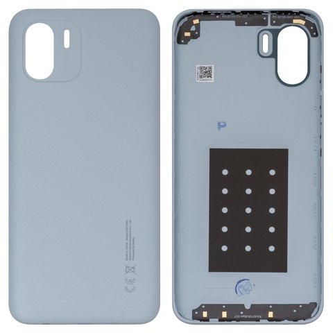 Задняя крышка Xiaomi Redmi A2, голубая, light, синяя 