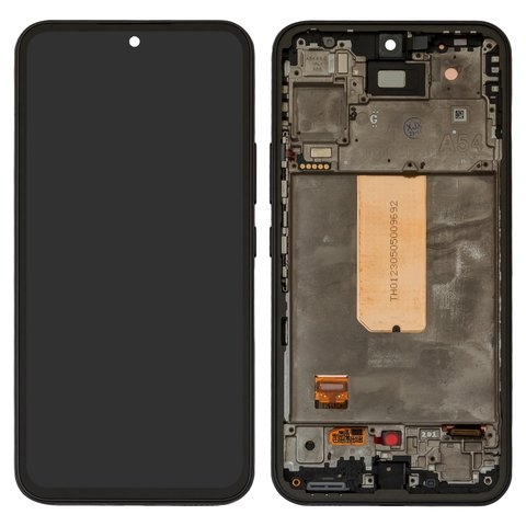 Дисплей Samsung SM-A546 Galaxy A54 5G, черный | с тачскрином | с передней панелью | Original (Сервис-Центр), GH82-31232A | дисплейный модуль, экран, монитор