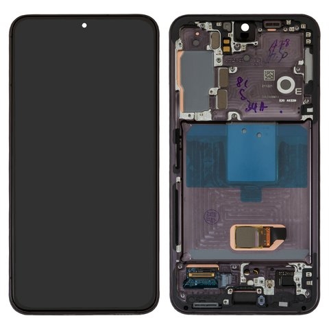 Дисплей Samsung SM-S901 Galaxy S22 5G, чорний | з тачскріном | в передній панелі | Original (Сервис-Центр), GH82-27520A | дисплейный модуль, экран