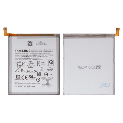 Акумулятор Samsung SM-A346 Galaxy A34 5G, SM-A546 Galaxy A54 5G, EB-BA546ABY, Original (PRC) | 3-12 мес. гарантии | АКБ, батарея, аккумулятор
