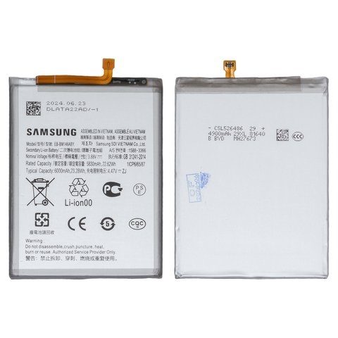 Акумулятор EB-BM146ABY для Samsung M146B Galaxy M14, Li-ion, 3,88 B, 6000 мАч, Original (PRC) | 3-12 міс. гарантії | АКБ, батарея, аккумулятор