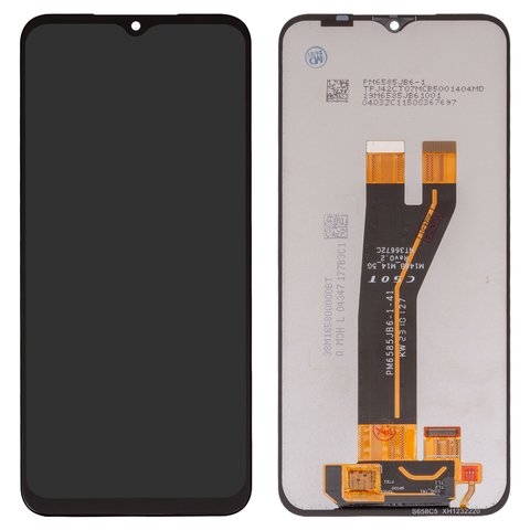 Дисплей для Samsung M146 Galaxy M14, черный, без рамки, Original (PRC), original glass