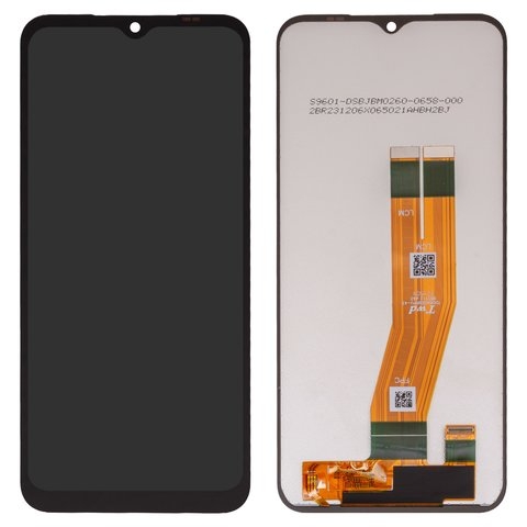Дисплей Samsung SM-A145 Galaxy A14, черный | с тачскрином | High Copy | дисплейный модуль, экран