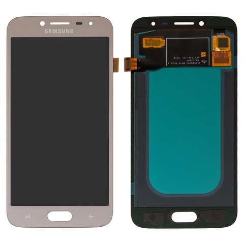 Дисплей Samsung SM-J250 Galaxy J2 (2018), SM-J250 Galaxy J2 Pro (2018), золотистий | з тачскріном | High Copy, OLED, с широким ободком | дисплейный модуль, экран