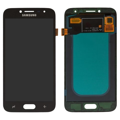 Дисплей Samsung SM-J250 Galaxy J2 (2018), J250 Galaxy J2 Pro (2018), J250F Galaxy J2 (2018), черный, без рамки, High Copy, с широким ободком, (OLED) 
