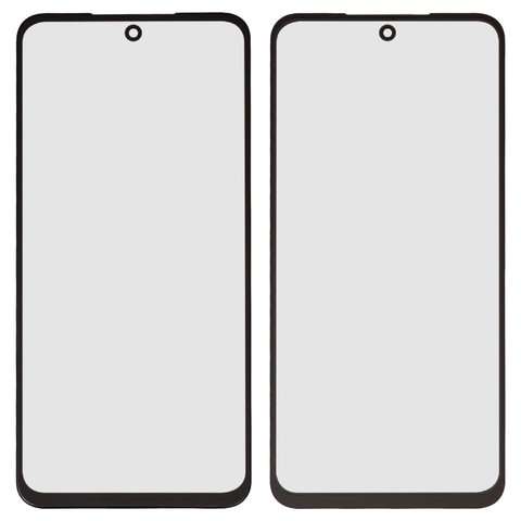 Стекло корпуса Xiaomi Redmi 10, Redmi 10 (2022), с OCA-пленкой, черное 