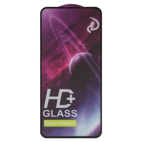 Закаленное защитное стекло Realme 9 5G, 9 pro, совместимо с чехлом, Full Glue, чорний, cлой клея нанесен по всей поверхности стекла 