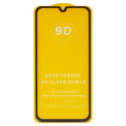 Защитное стекло для Xiaomi Mi 9 SE; Samsung SM-A015 Galaxy A01, A202 Galaxy A20e, совместимо с чехлом, Full Glue, (без упаковки), чорний, cлой клея нанесен по всей поверхности