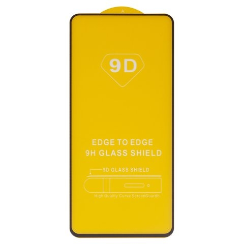 Закаленное защитное стекло Xiaomi Redmi Note 10 Pro, совместимо с чехлом, Full Glue, (без упаковки), черный, cлой клея нанесен по всей поверхности