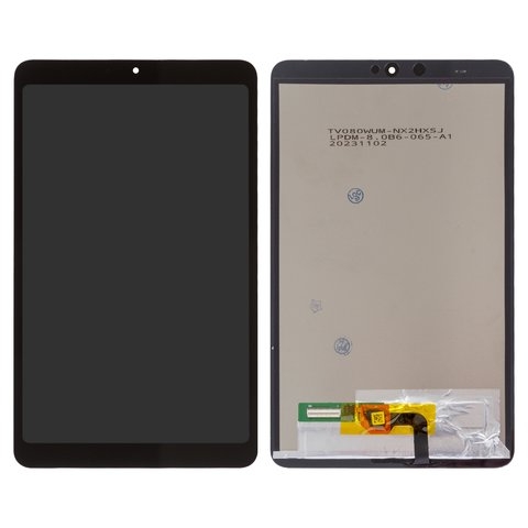 Дисплей для Xiaomi Mi Pad 4, черный, без рамки, Original (PRC)