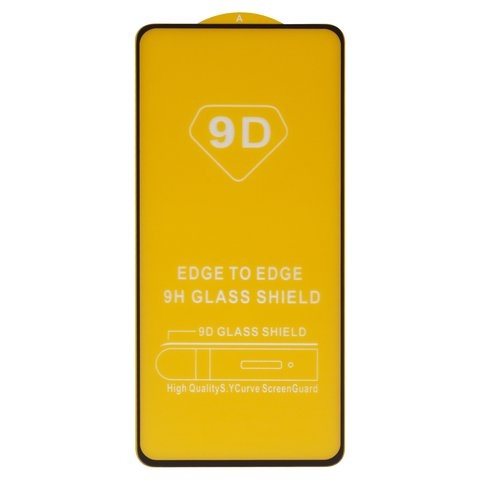 Защитное стекло для Realme 11 5G, C55; Oppo A98 5G, совместимо с чехлом, Full Glue, (без упаковки), черный, cлой клея нанесен по всей поверхности