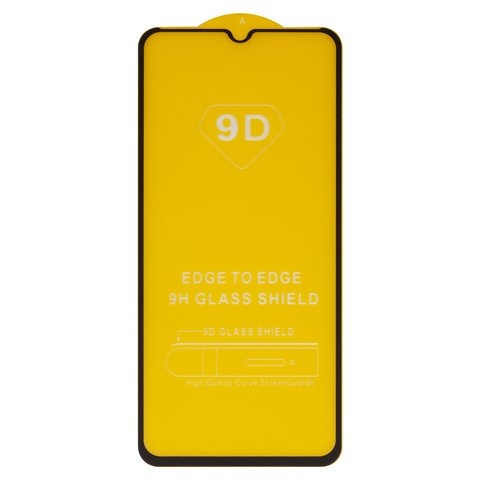 Защитное стекло для Nokia G11, G21, совместимо с чехлом, Full Glue, (без упаковки), черный, cлой клея нанесен по всей поверхности