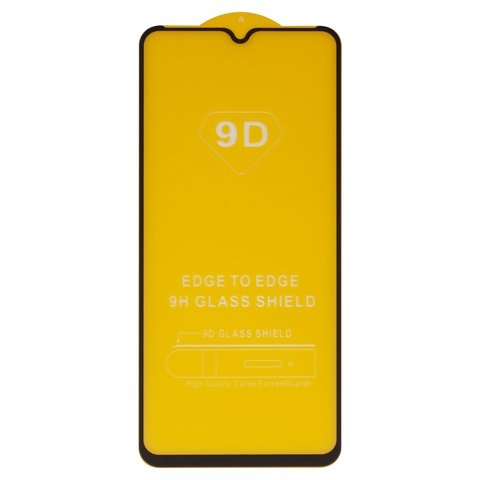 Защитное стекло для Nokia C31, совместимо с чехлом, Full Glue, (без упаковки), черный, cлой клея нанесен по всей поверхности