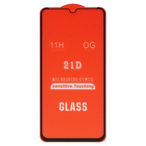 Защитное стекло для Huawei Honor 7C Pro 5,99&quot;, Y7 (2018), совместимо с чехлом, Full Glue, (без упаковки), черный, cлой клея нанесен по всей поверхности