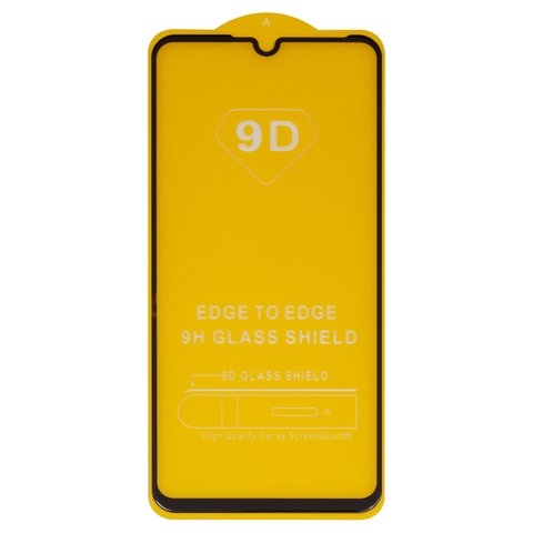 Защитное стекло для Huawei Nova 4e, P30 Lite, P30 Lite (2020) New Edition, совместимо с чехлом, Full Glue, (без упаковки), чорний, cлой клея нанесен по всей поверхности