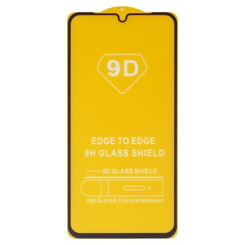 Защитное стекло для Samsung SM-A346 Galaxy A34 5G, совместимо с чехлом, Full Glue, (без упаковки), чорний, cлой клея нанесен по всей поверхности