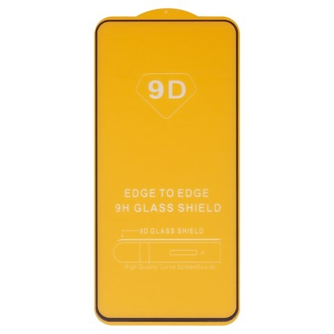 Защитное стекло для Samsung G990B Galaxy S21 FE 5G, совместимо с чехлом, Full Glue, (без упаковки), чорний, cлой клея нанесен по всей поверхности