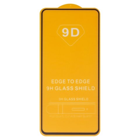 Защитное стекло для Xiaomi 11T, 12T Pro, совместимо с чехлом, Full Glue, (без упаковки), чорний, cлой клея нанесен по всей поверхности