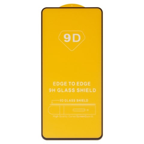 Защитное стекло для Xiaomi 13T, 13T Pro, совместимо с чехлом, Full Glue, (без упаковки), чорний, cлой клея нанесен по всей поверхности