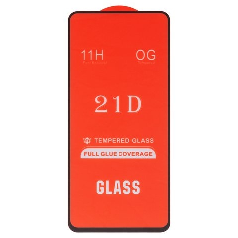 Защитное стекло для Xiaomi Mi 10T Lite, Poco X3, совместимо с чехлом, Full Glue, (без упаковки), чорний, cлой клея нанесен по всей поверхности