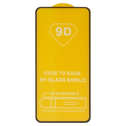 Защитное стекло для Xiaomi Mi 9T, Redmi K20, совместимо с чехлом, Full Glue, (без упаковки), чорний, cлой клея нанесен по всей поверхности