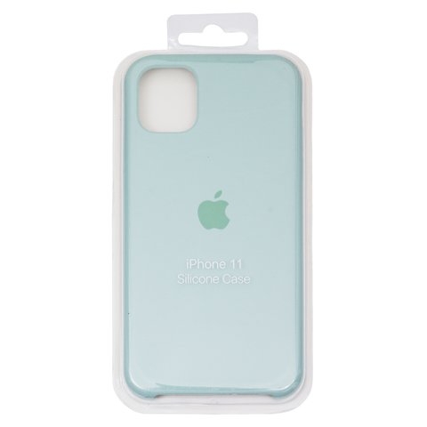 Чехол для iPhone 11, мятный, Original Soft Case, силикон, turqoise (17)
