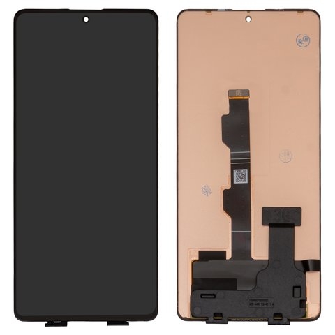 Дисплей Xiaomi Poco M6 Pro, Poco X6, 23122PCD1G, 23122PCD1I, Poco X6 Pro, 2311DRK48G, 2311DRK48I, Redmi Note 13 Pro, 2312CRAD3C, 2312DRA50C, 2312DRA50G, 2312DRA50I, Redmi Note 13 Pro 4G, 23117RA68G, 2312FPCA6G, чорний | з тачскріном | Original (PRC), AMOLED | дисплейный модуль, экран