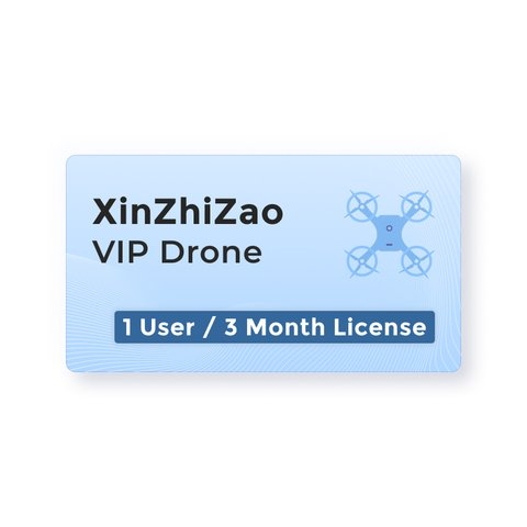 Лицензия XinZhiZao Drone VIP (1 пользователь / 3 месяца)